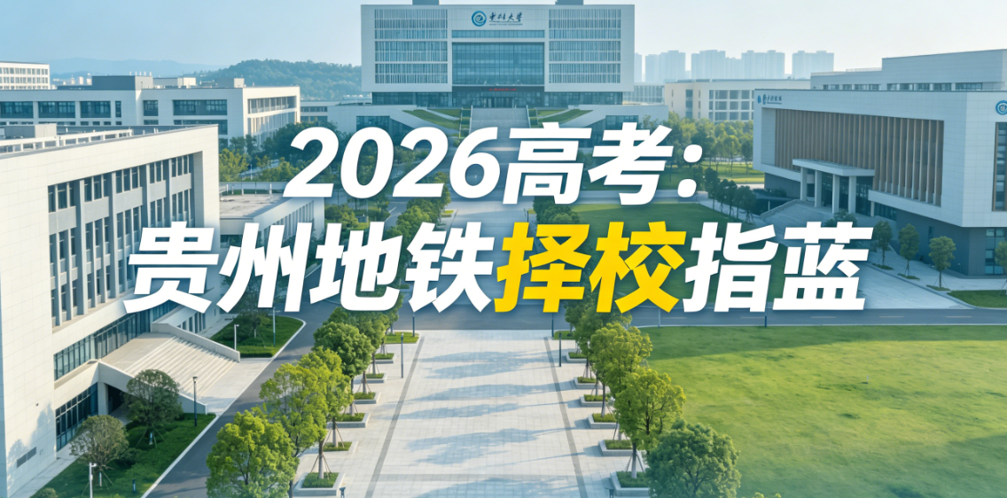 贵州省地铁行业对口院校报考指南（2026年最新版）