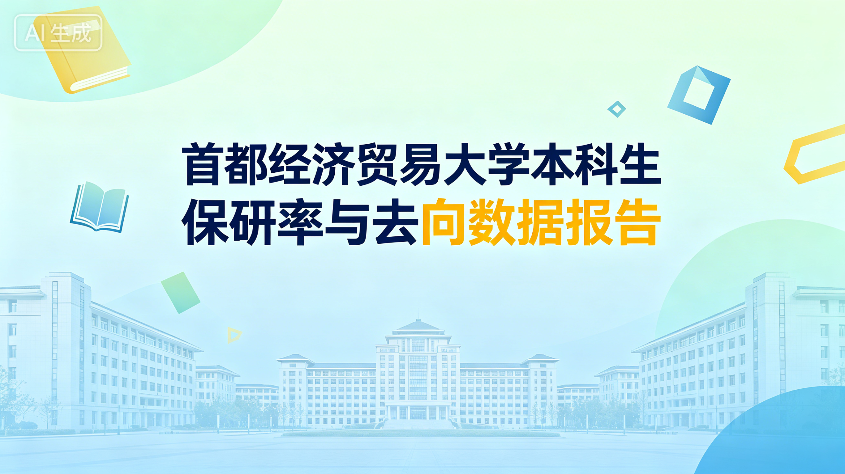 首都经济贸易大学本科生保研率与去向数据报告