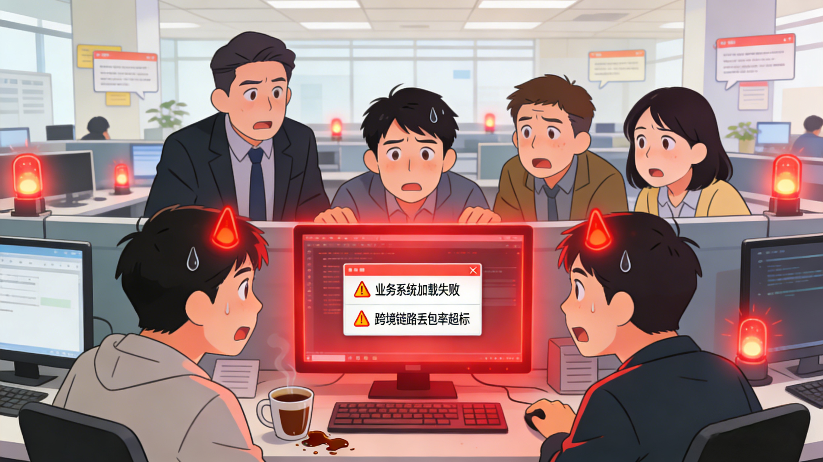 运维应急排障手册：5 个网络高频故障的 1 分钟定位法